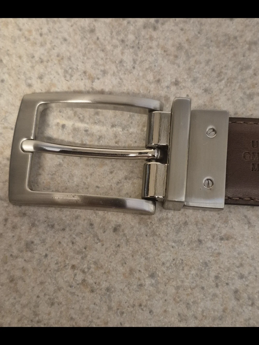 Reversible Dress Belt Black And Brown Men's Size 2XL (46/48)  NWOT